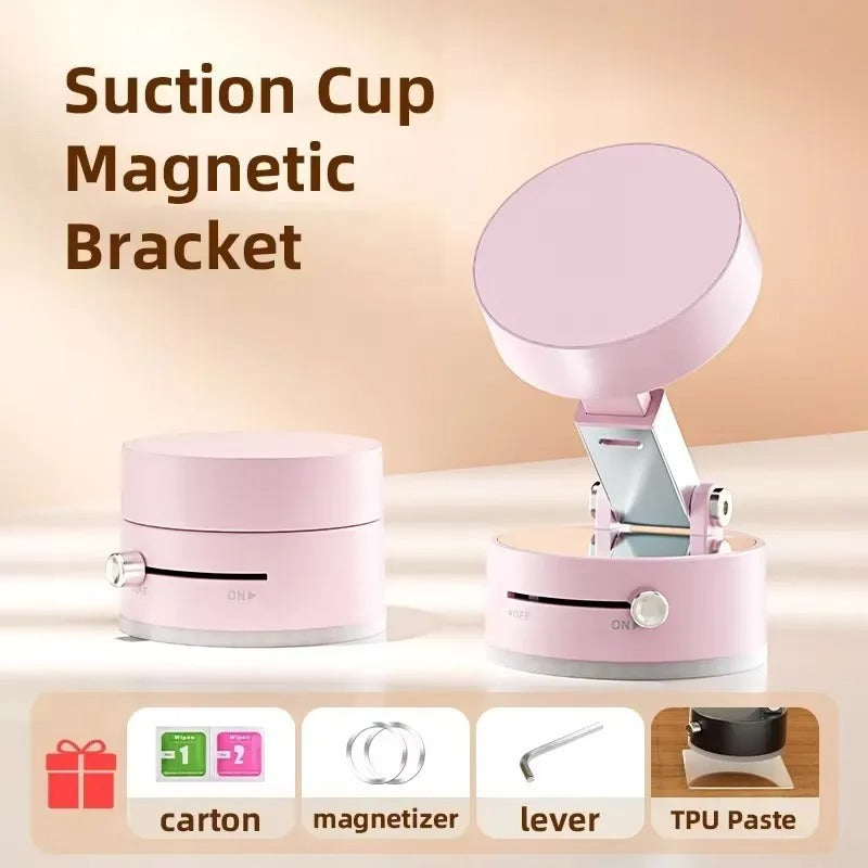 🧲 Magnetic Suction Mount – Stick Anywhere, Hold Anything!
